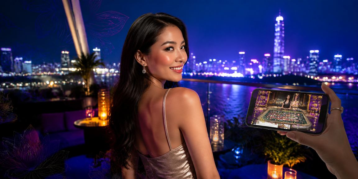 Người dùng trải nghiệm casino trên điện thoại di động tại bãi biển Hồ Chí Minh