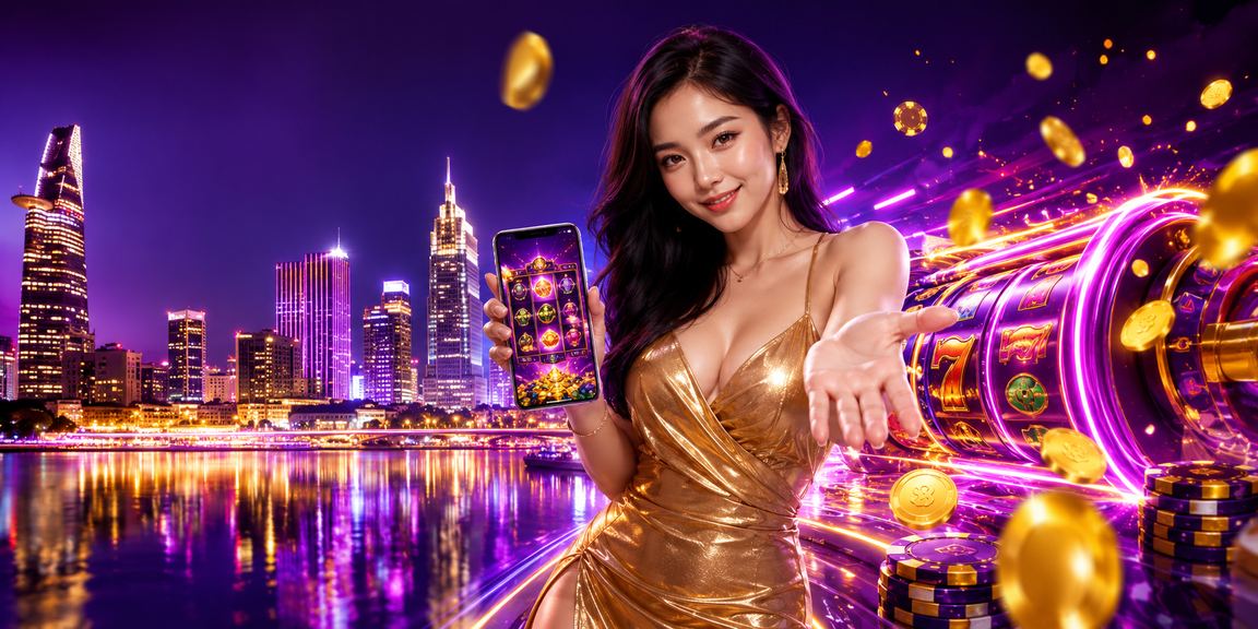 Người chơi tại TP.HCM trải nghiệm slot game neon trong chương trình VIP casino